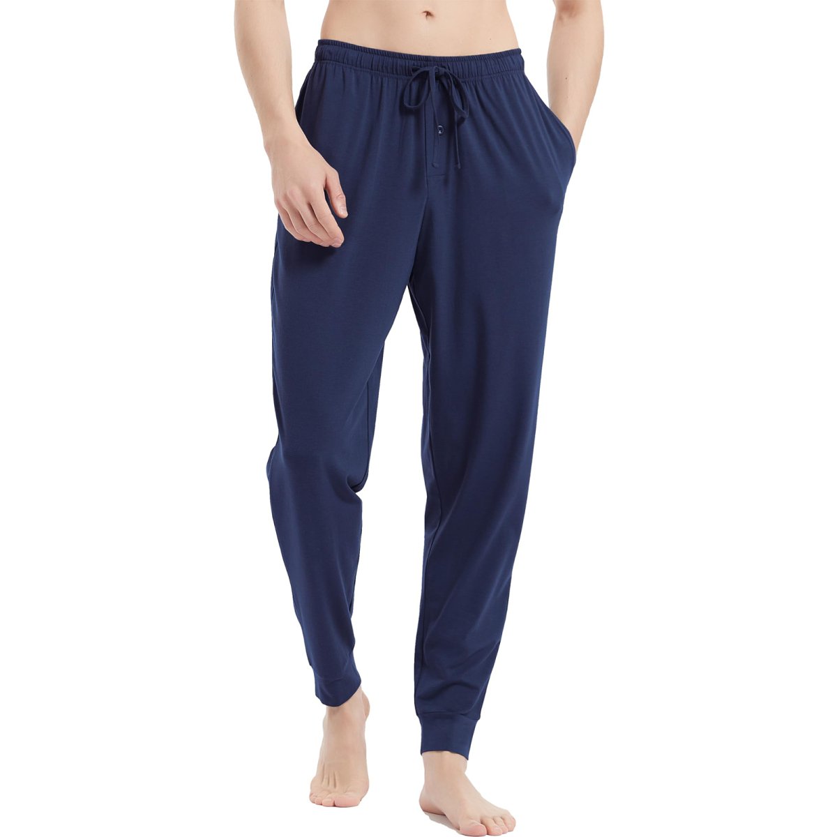 GYS Men's Bamboo Viscose Pajama Bottom Lightweight Lounge Sleep Pants - GYS