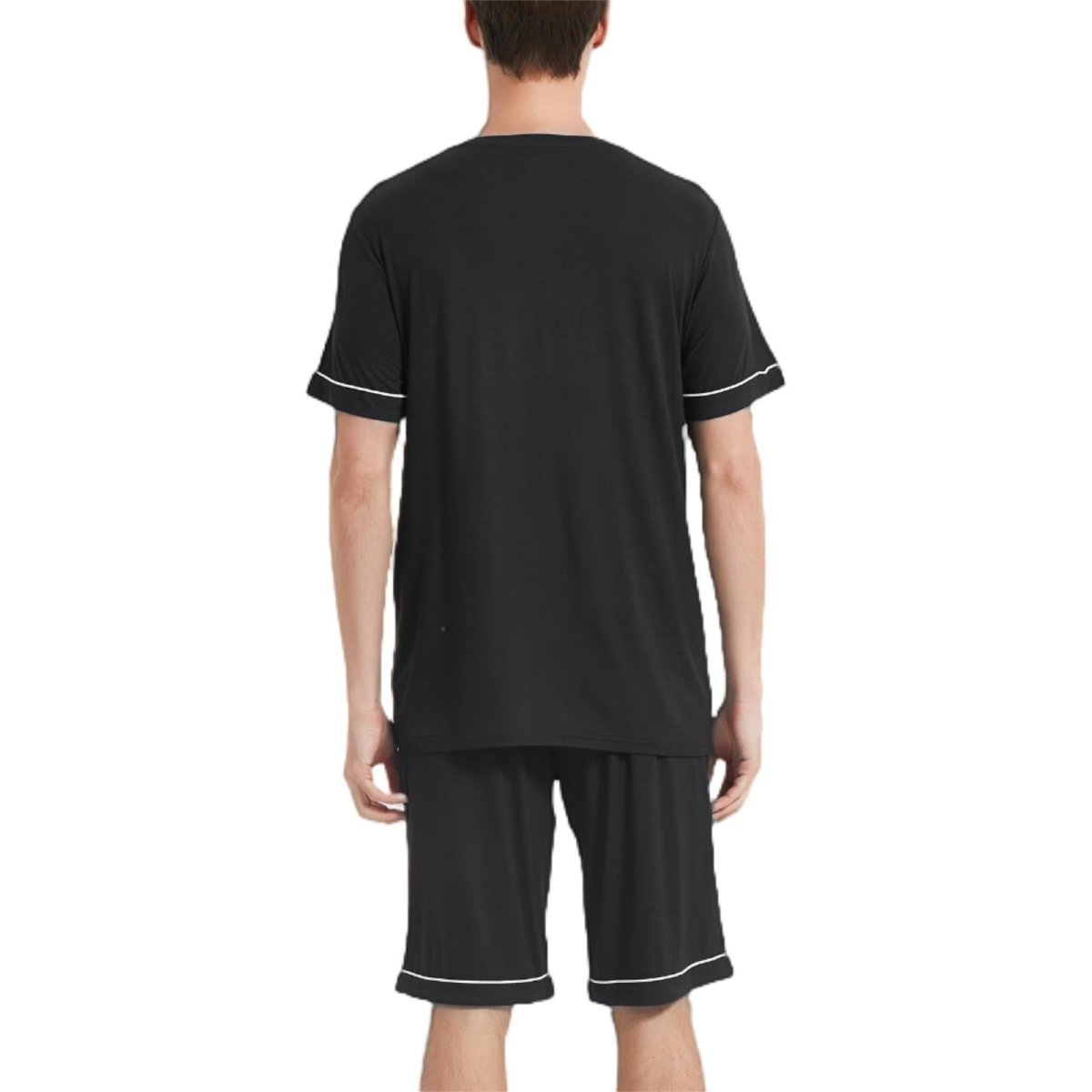 Men's Bamboo Viscose Short Sleeve Top and Shorts - GYS