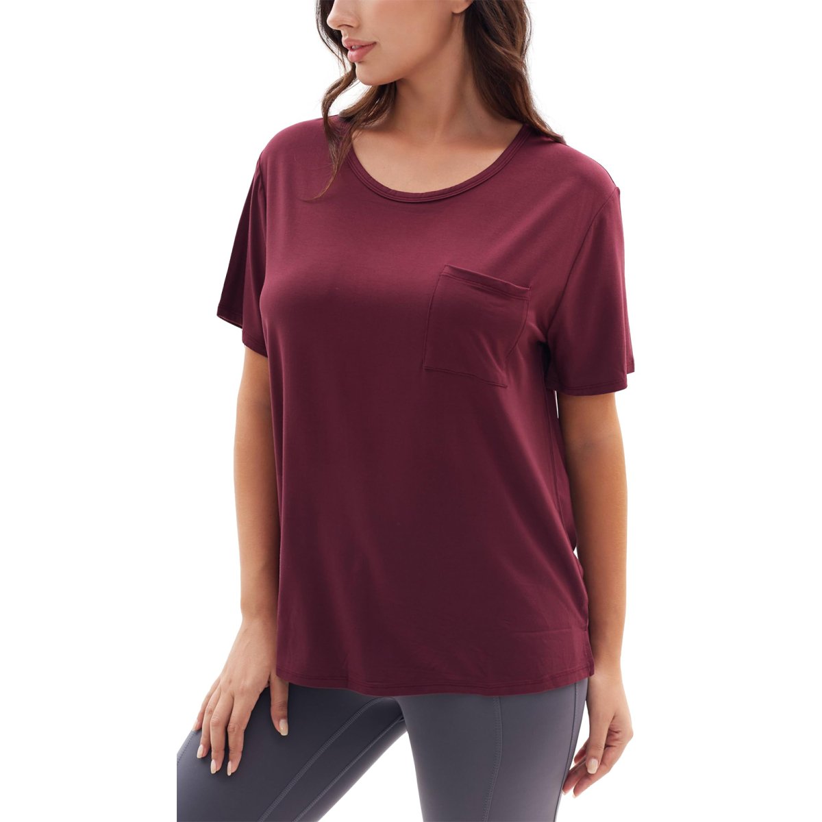 Women's bamboo Viscose Short Sleeve Soft Tee - GYS