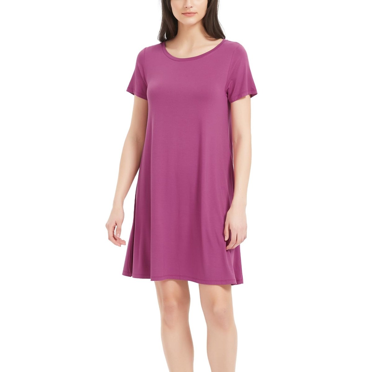 Women's Bamboo Viscose Soft Comfy Sleep Dress - GYS