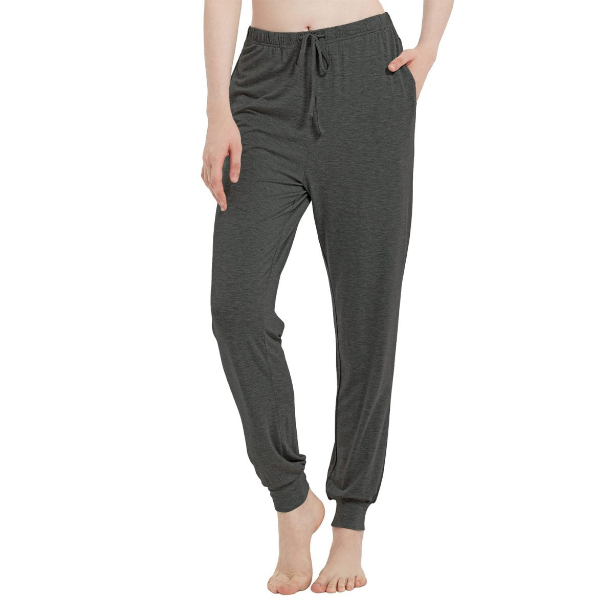 Women's Pajama Bottoms Viscose Joggers Pants with Pockets - GYS