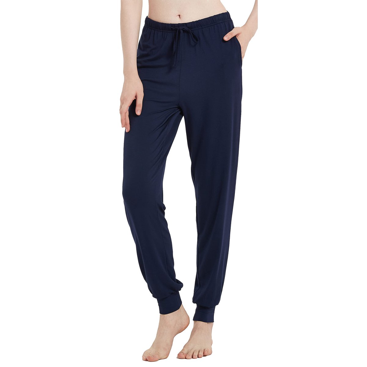 Women's Pajama Bottoms Viscose Joggers Pants with Pockets - GYS